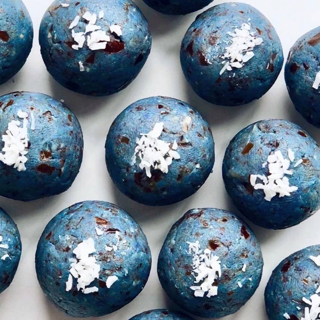 Blueberry Protein Balls